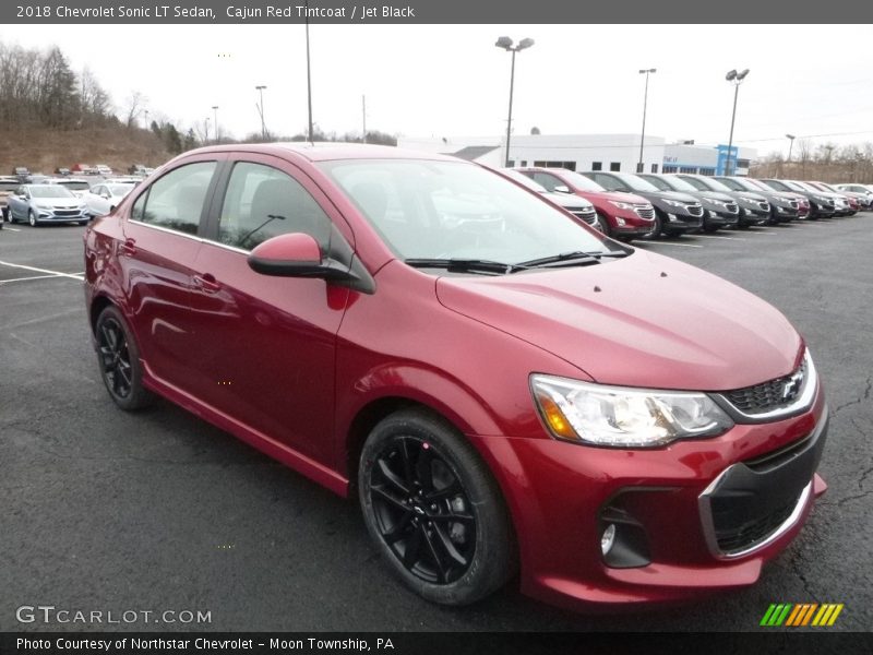  2018 Sonic LT Sedan Cajun Red Tintcoat