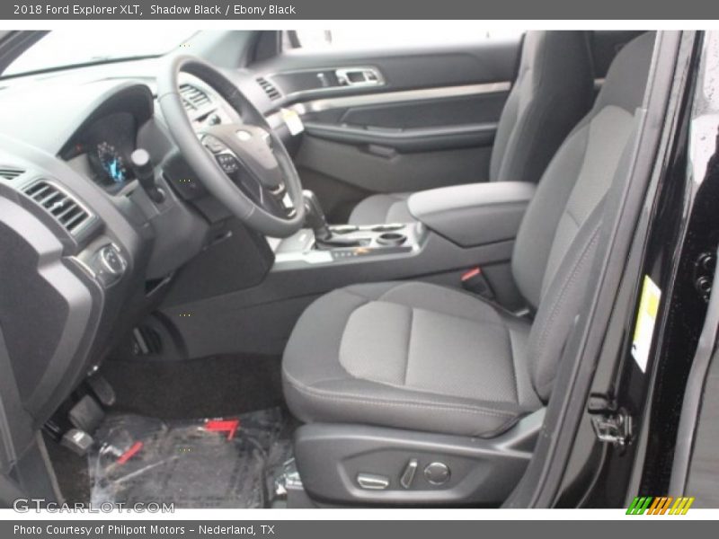Shadow Black / Ebony Black 2018 Ford Explorer XLT