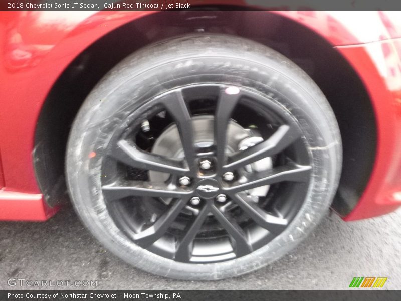 Cajun Red Tintcoat / Jet Black 2018 Chevrolet Sonic LT Sedan