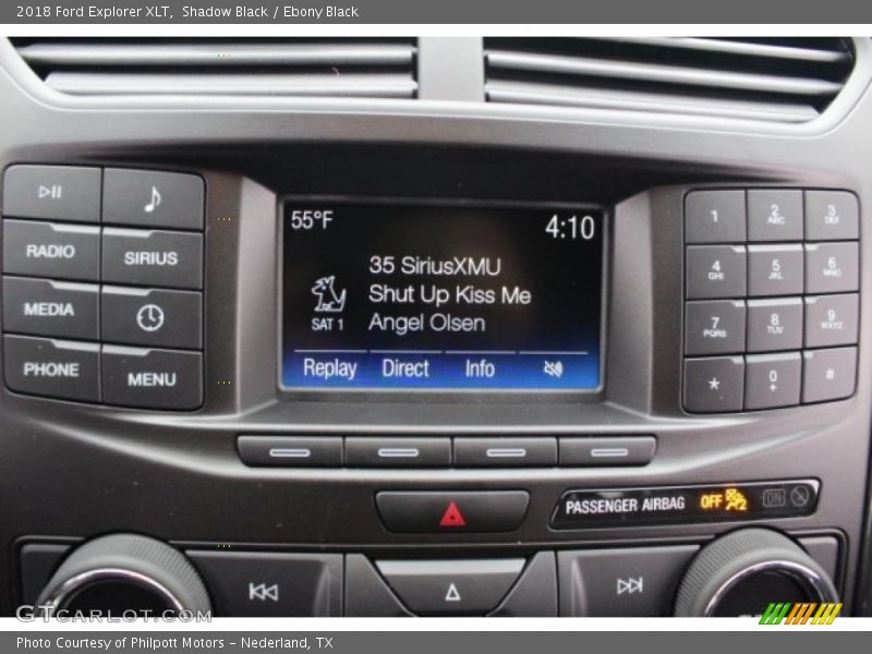 Shadow Black / Ebony Black 2018 Ford Explorer XLT
