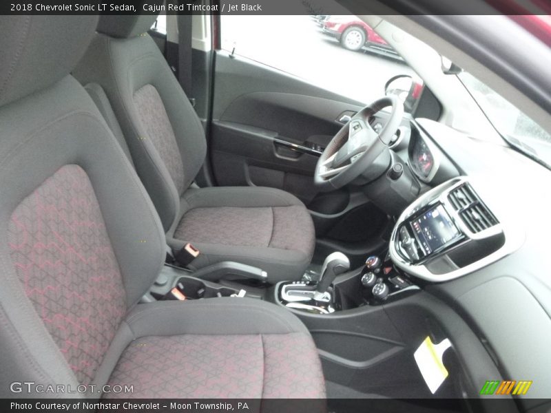 Cajun Red Tintcoat / Jet Black 2018 Chevrolet Sonic LT Sedan