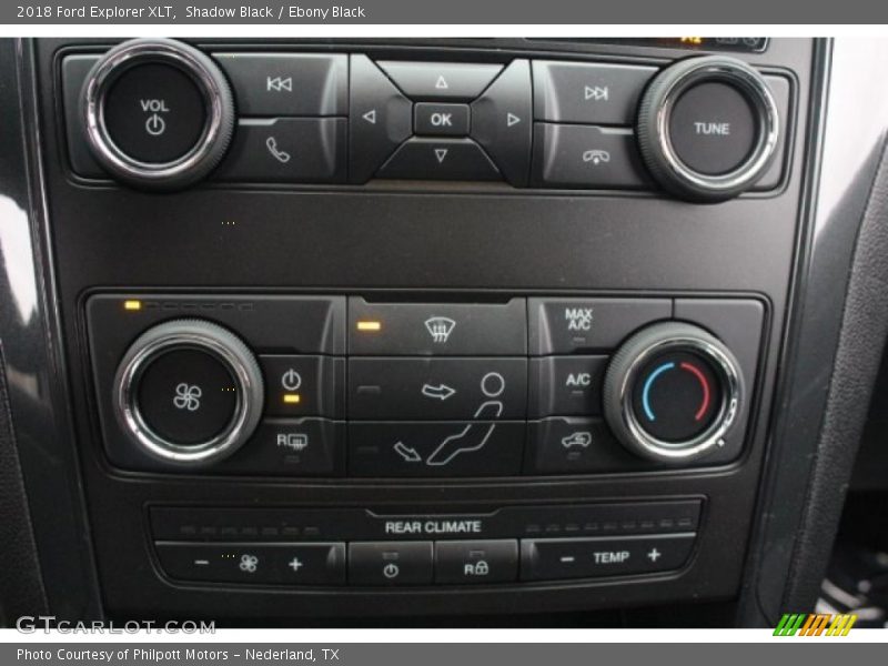 Shadow Black / Ebony Black 2018 Ford Explorer XLT