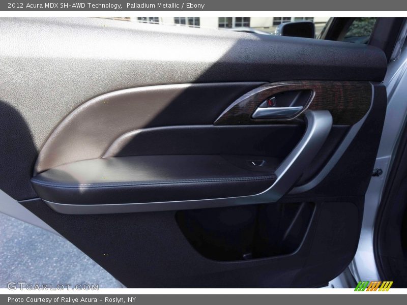 Palladium Metallic / Ebony 2012 Acura MDX SH-AWD Technology