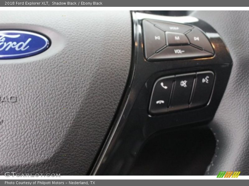 Shadow Black / Ebony Black 2018 Ford Explorer XLT
