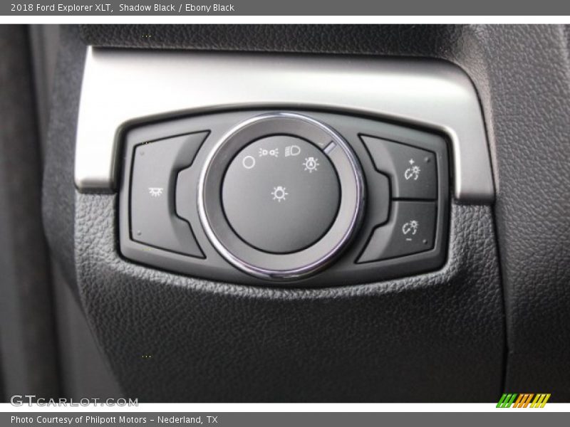 Shadow Black / Ebony Black 2018 Ford Explorer XLT