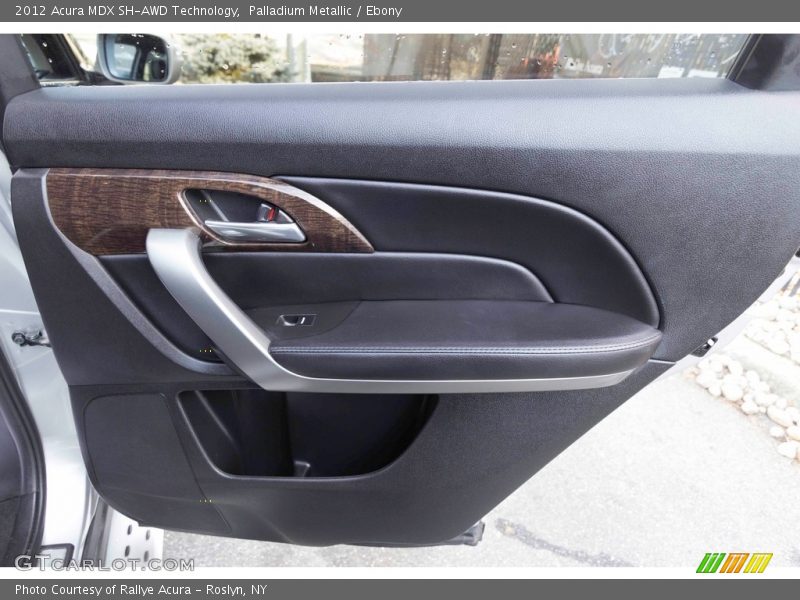 Palladium Metallic / Ebony 2012 Acura MDX SH-AWD Technology