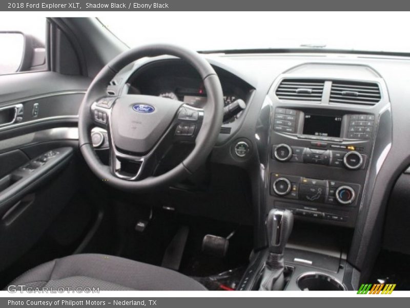 Shadow Black / Ebony Black 2018 Ford Explorer XLT