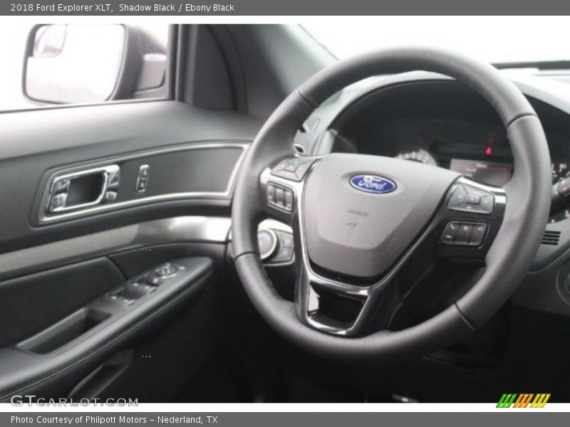Shadow Black / Ebony Black 2018 Ford Explorer XLT