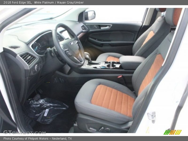  2018 Edge SEL Mayan Gray/Umber Interior