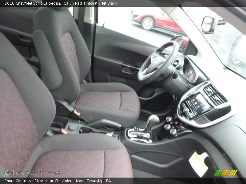 Cajun Red Tintcoat / Jet Black 2018 Chevrolet Sonic LT Sedan