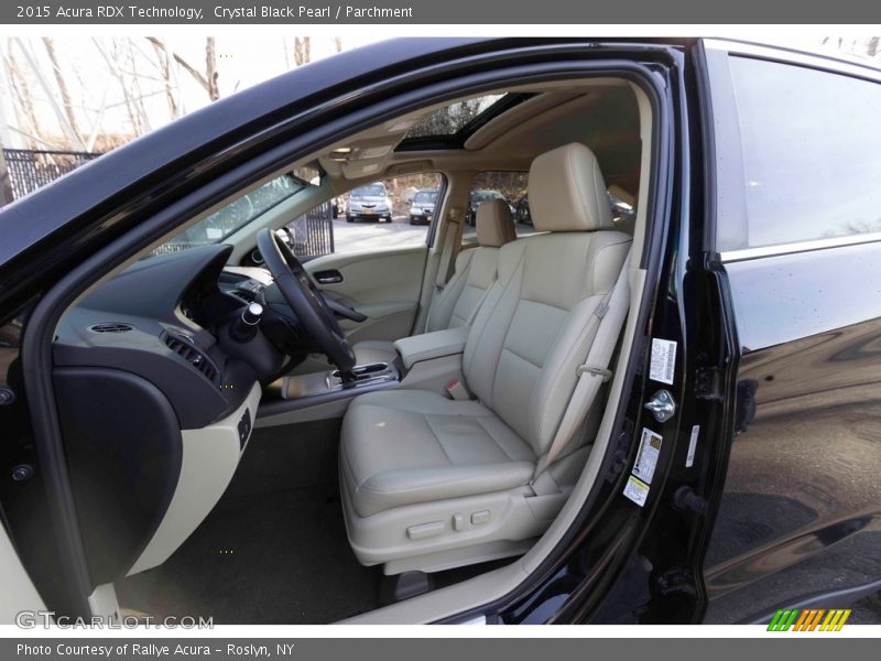 Crystal Black Pearl / Parchment 2015 Acura RDX Technology