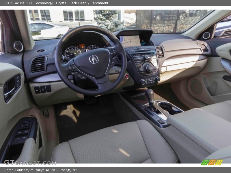 Crystal Black Pearl / Parchment 2015 Acura RDX Technology