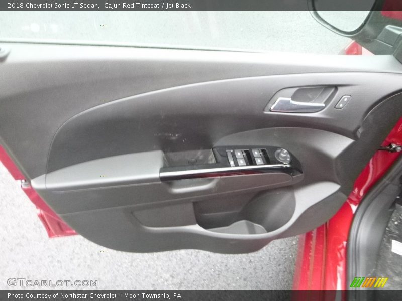 Cajun Red Tintcoat / Jet Black 2018 Chevrolet Sonic LT Sedan