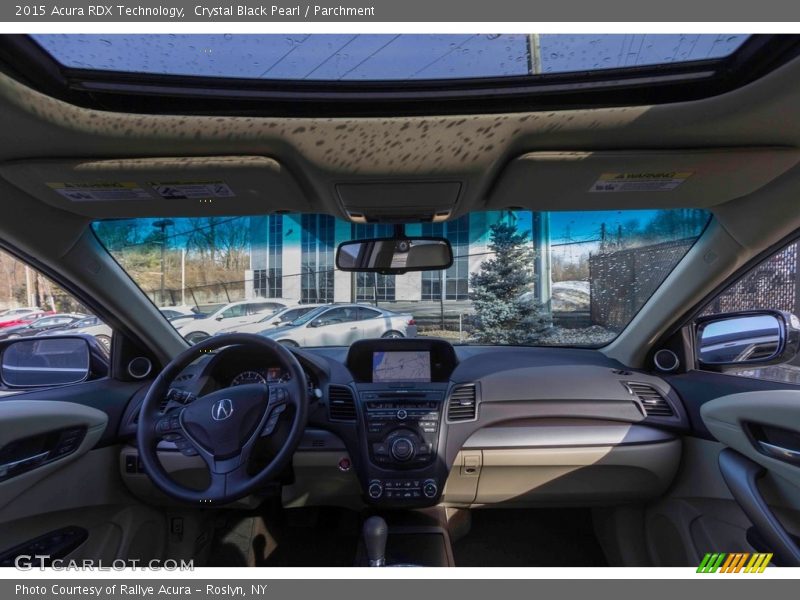 Crystal Black Pearl / Parchment 2015 Acura RDX Technology