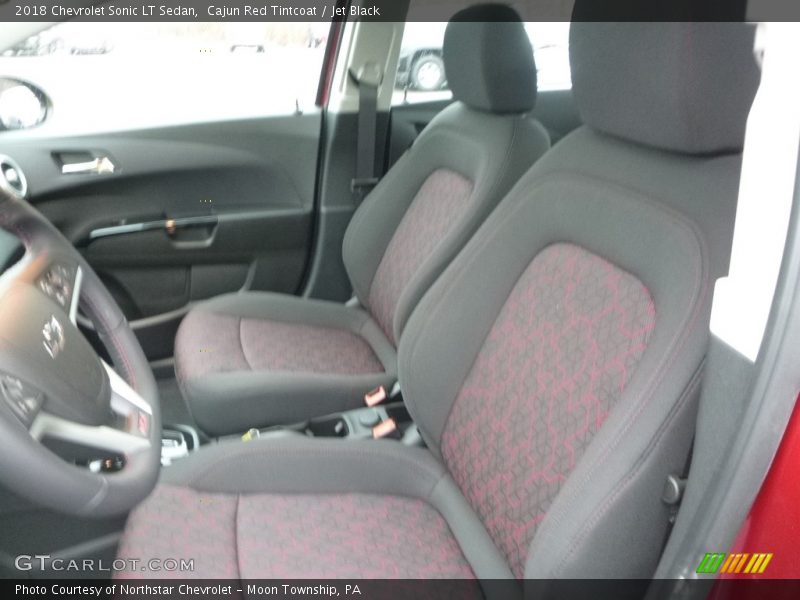 Cajun Red Tintcoat / Jet Black 2018 Chevrolet Sonic LT Sedan