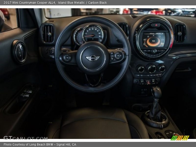 Island Blue Metallic / Carbon Black 2017 Mini Countryman Cooper ALL4