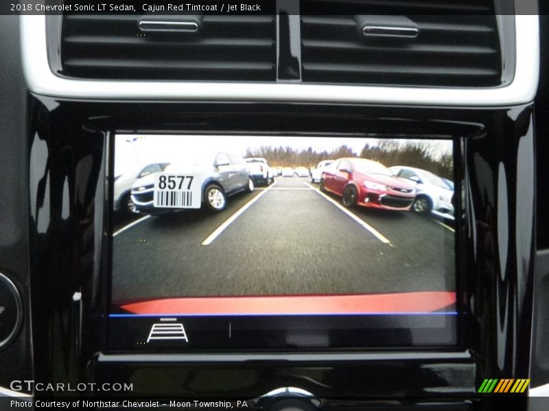 Cajun Red Tintcoat / Jet Black 2018 Chevrolet Sonic LT Sedan