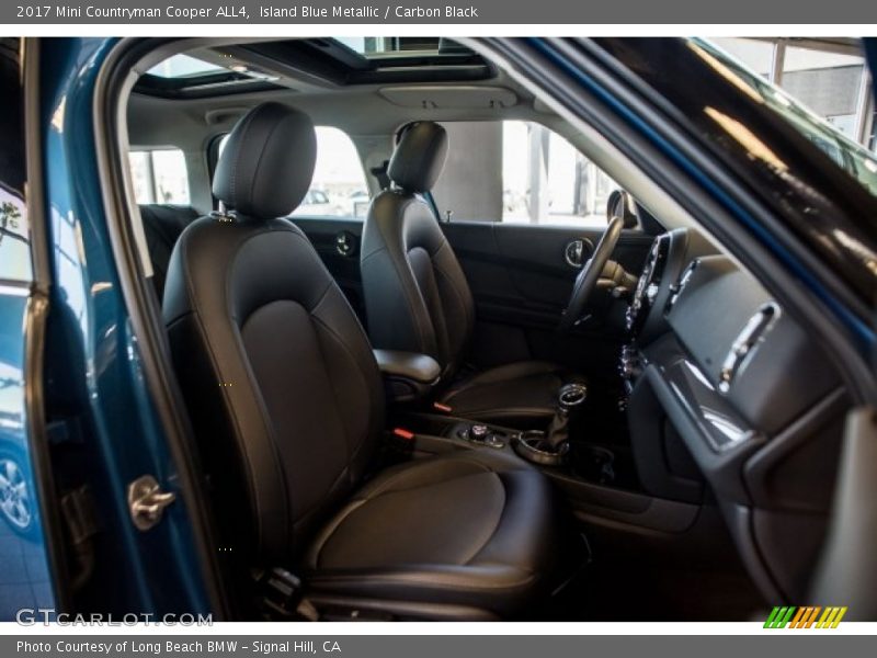 Island Blue Metallic / Carbon Black 2017 Mini Countryman Cooper ALL4