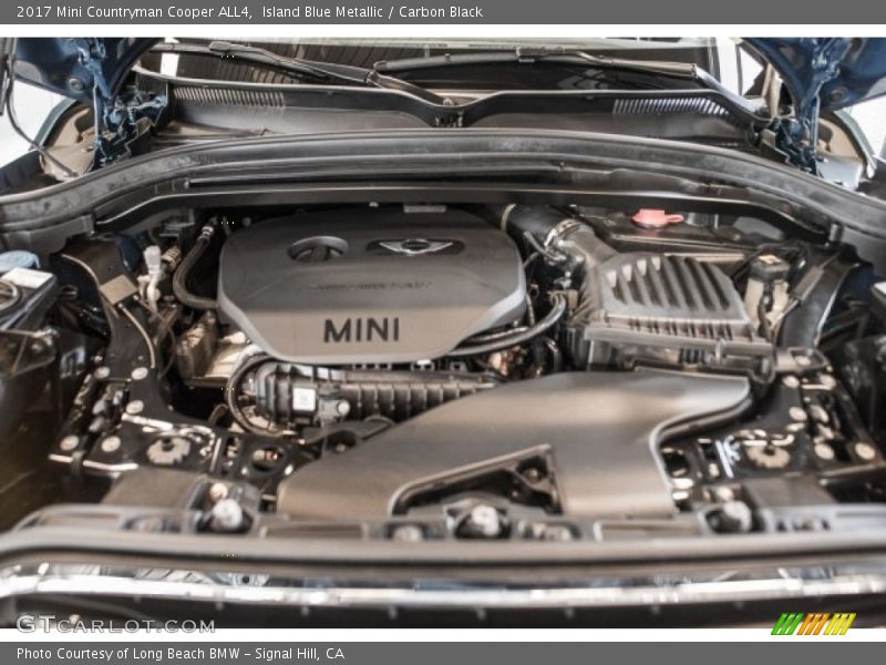 Island Blue Metallic / Carbon Black 2017 Mini Countryman Cooper ALL4