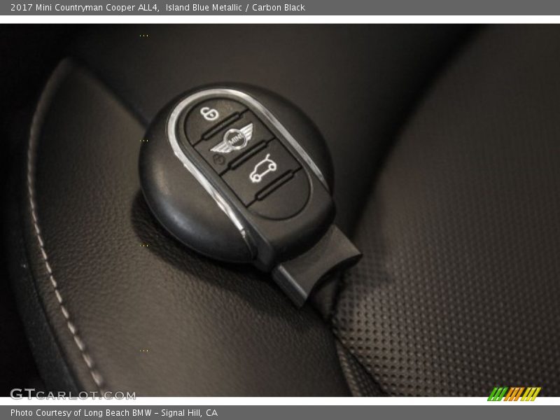 Island Blue Metallic / Carbon Black 2017 Mini Countryman Cooper ALL4