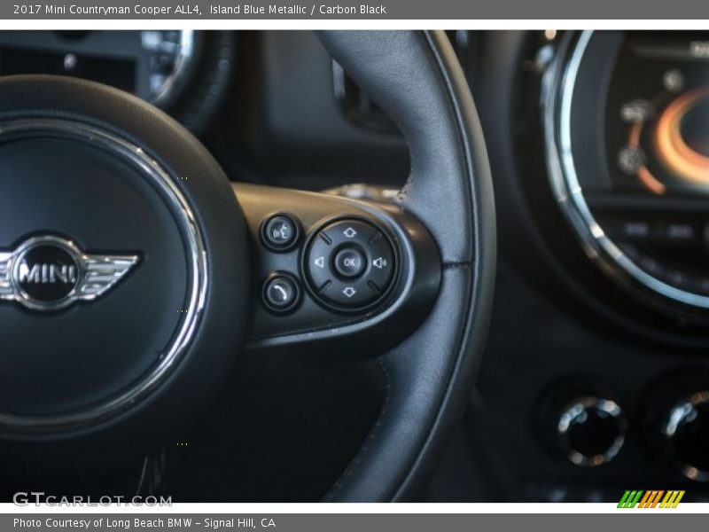 Island Blue Metallic / Carbon Black 2017 Mini Countryman Cooper ALL4