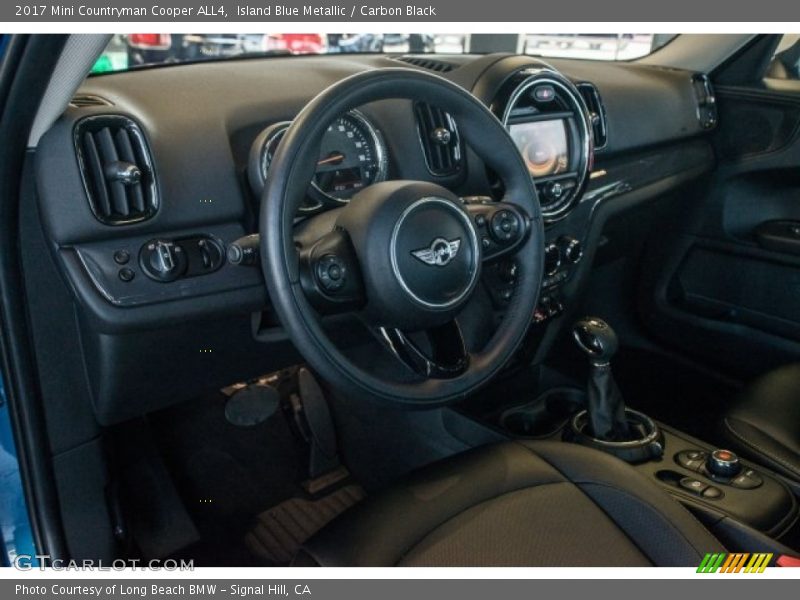 Island Blue Metallic / Carbon Black 2017 Mini Countryman Cooper ALL4