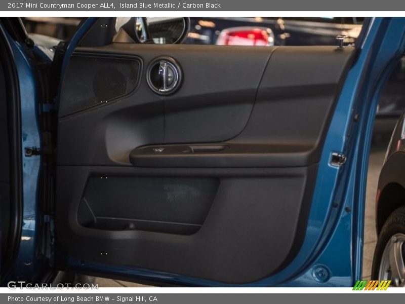 Island Blue Metallic / Carbon Black 2017 Mini Countryman Cooper ALL4