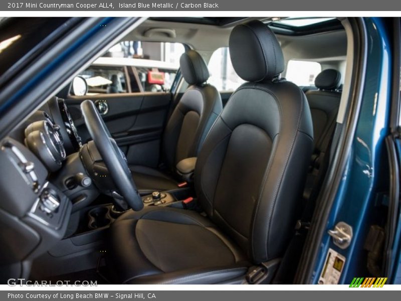 Island Blue Metallic / Carbon Black 2017 Mini Countryman Cooper ALL4