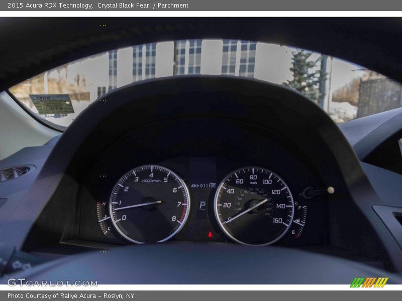Crystal Black Pearl / Parchment 2015 Acura RDX Technology