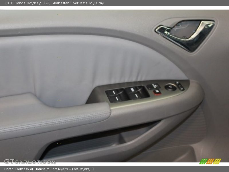 Alabaster Silver Metallic / Gray 2010 Honda Odyssey EX-L