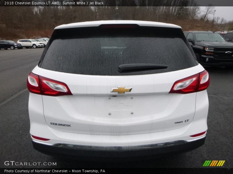 Summit White / Jet Black 2018 Chevrolet Equinox LT AWD