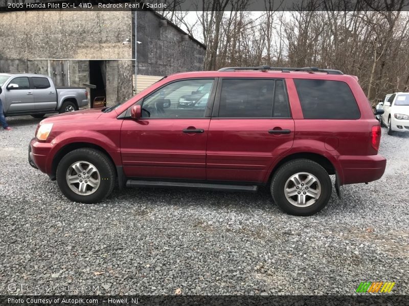 Redrock Pearl / Saddle 2005 Honda Pilot EX-L 4WD
