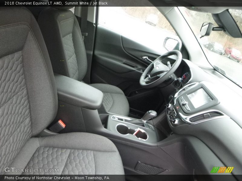 Summit White / Jet Black 2018 Chevrolet Equinox LT AWD