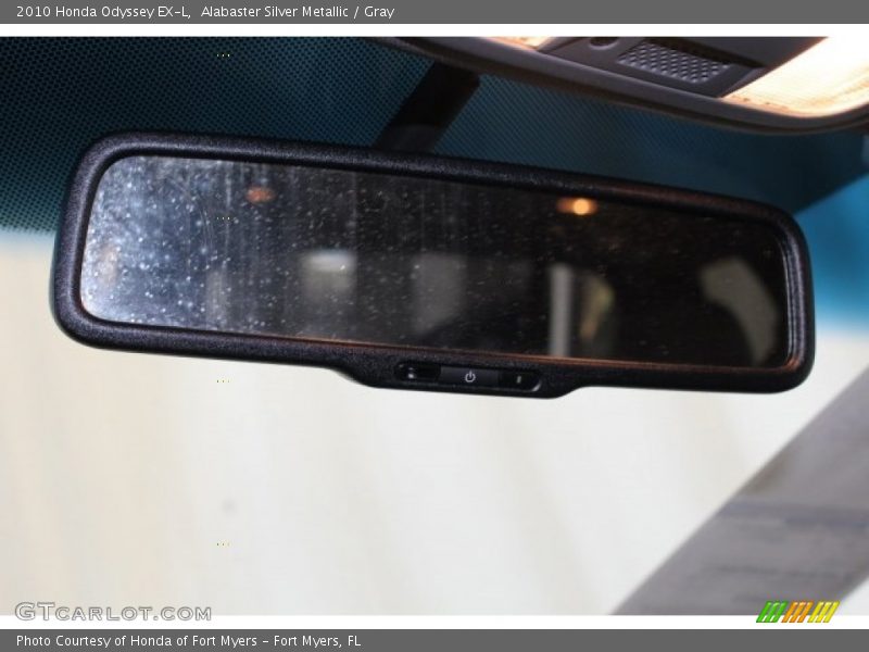 Alabaster Silver Metallic / Gray 2010 Honda Odyssey EX-L