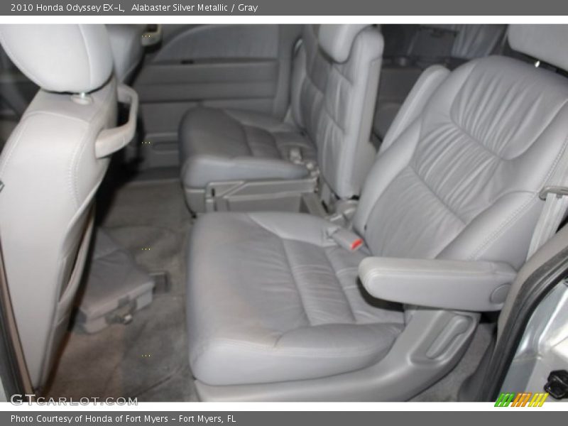 Alabaster Silver Metallic / Gray 2010 Honda Odyssey EX-L