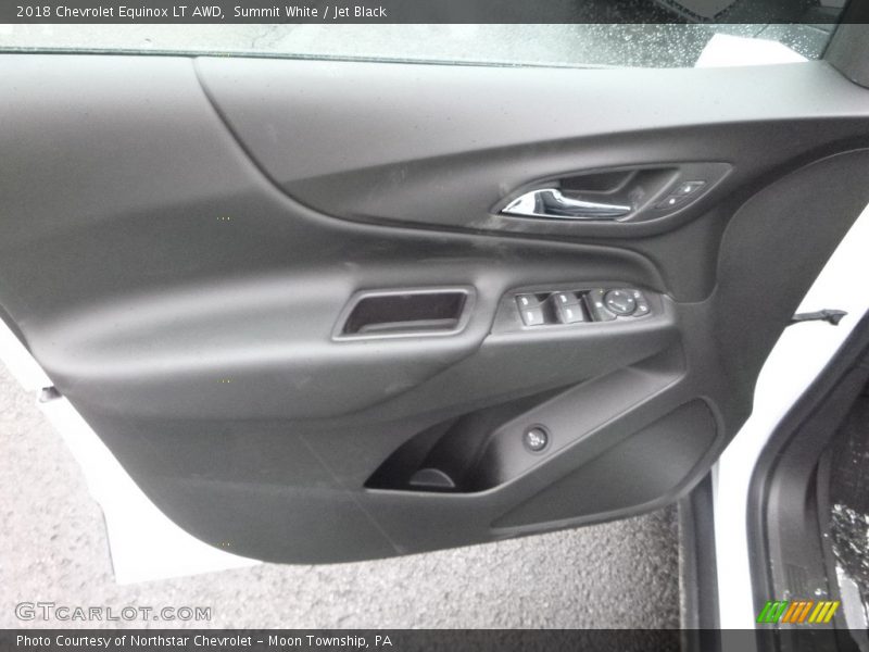 Summit White / Jet Black 2018 Chevrolet Equinox LT AWD