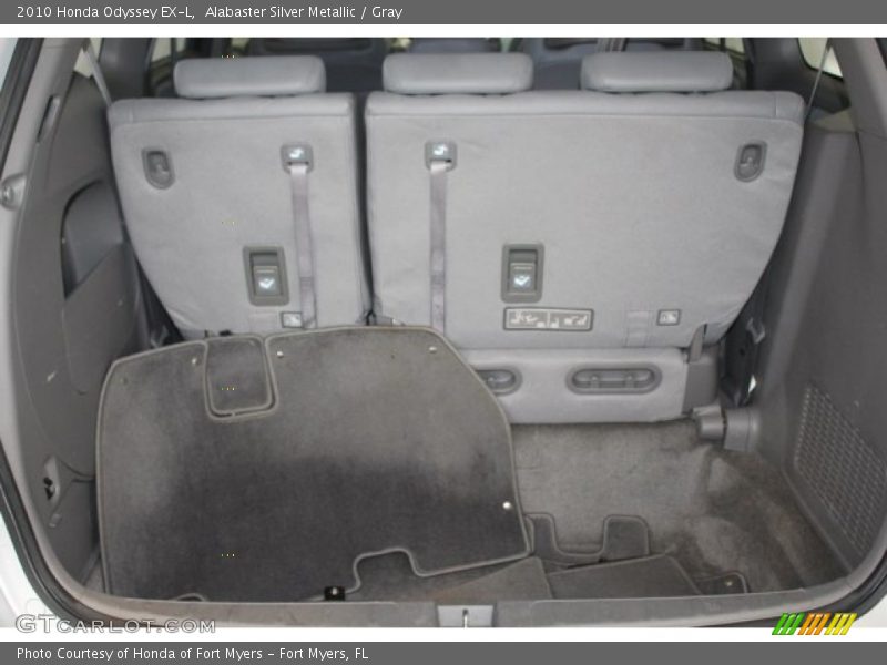 Alabaster Silver Metallic / Gray 2010 Honda Odyssey EX-L