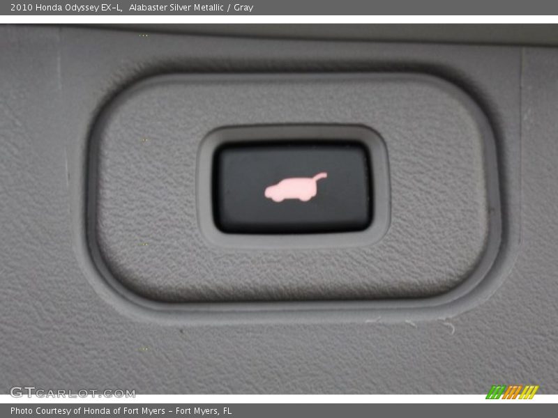 Alabaster Silver Metallic / Gray 2010 Honda Odyssey EX-L