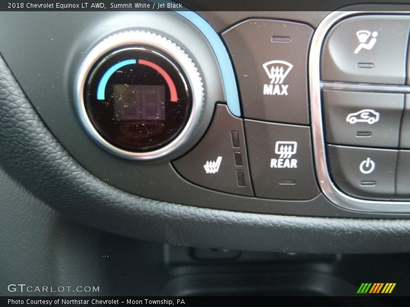 Summit White / Jet Black 2018 Chevrolet Equinox LT AWD