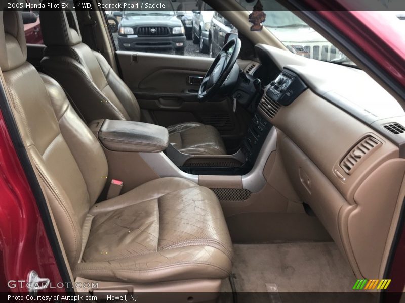 Redrock Pearl / Saddle 2005 Honda Pilot EX-L 4WD