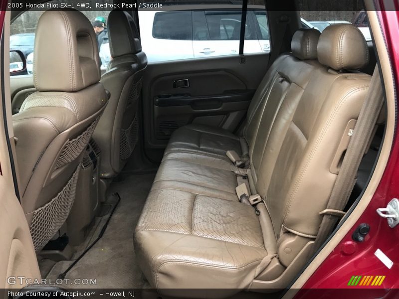 Redrock Pearl / Saddle 2005 Honda Pilot EX-L 4WD