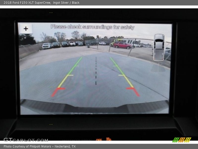 Ingot Silver / Black 2018 Ford F150 XLT SuperCrew