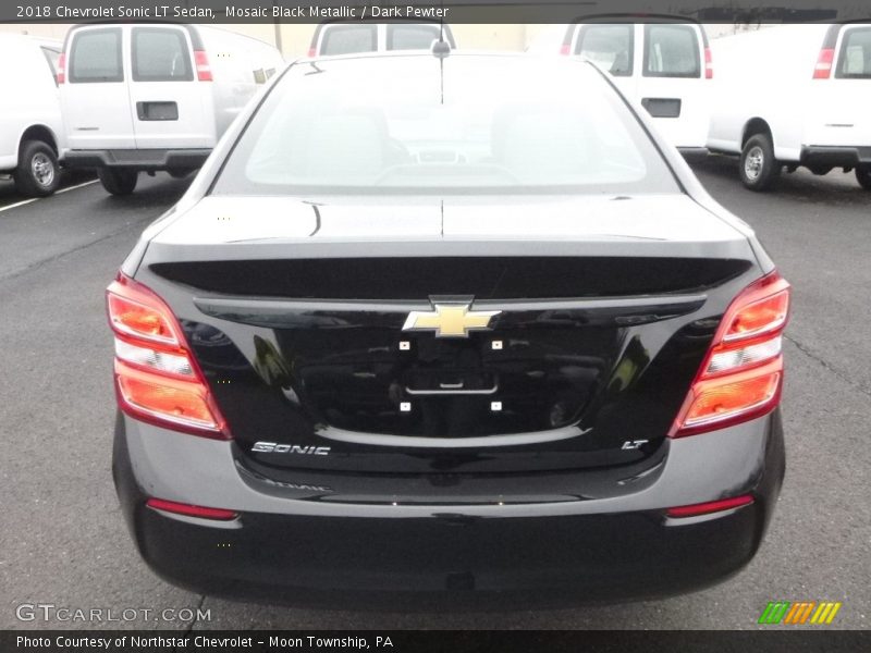 Mosaic Black Metallic / Dark Pewter 2018 Chevrolet Sonic LT Sedan