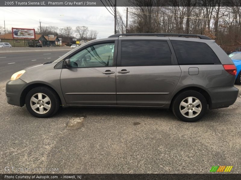 Phantom Gray Pearl / Stone 2005 Toyota Sienna LE
