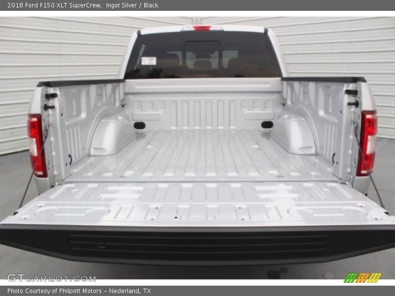 Ingot Silver / Black 2018 Ford F150 XLT SuperCrew