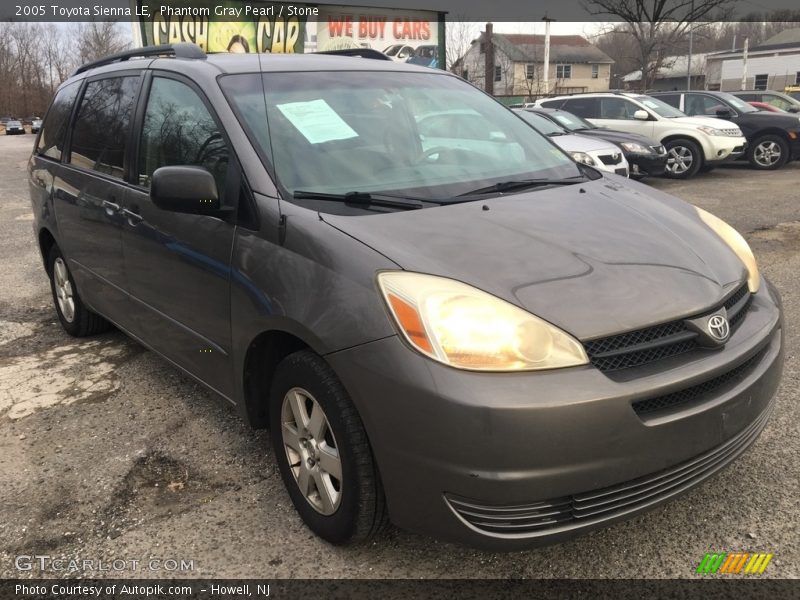 Phantom Gray Pearl / Stone 2005 Toyota Sienna LE