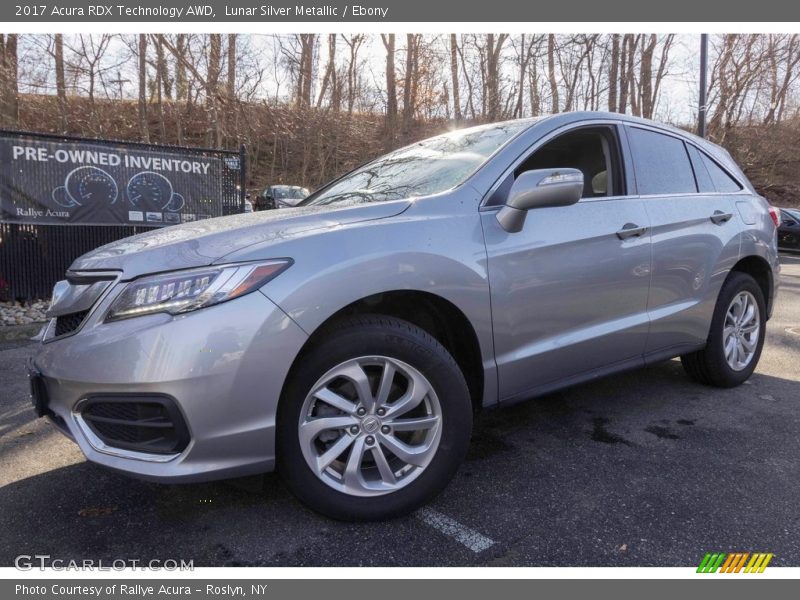 Lunar Silver Metallic / Ebony 2017 Acura RDX Technology AWD