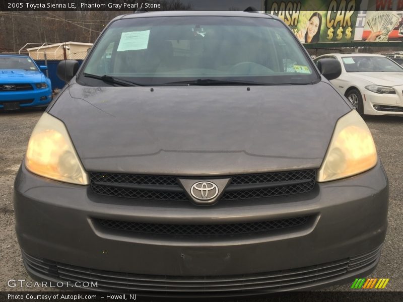 Phantom Gray Pearl / Stone 2005 Toyota Sienna LE