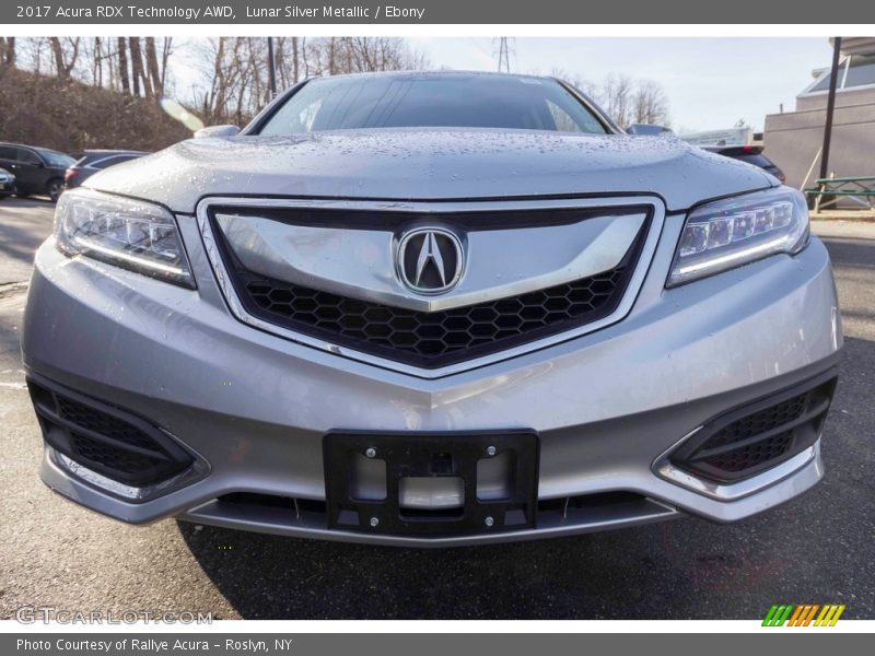 Lunar Silver Metallic / Ebony 2017 Acura RDX Technology AWD