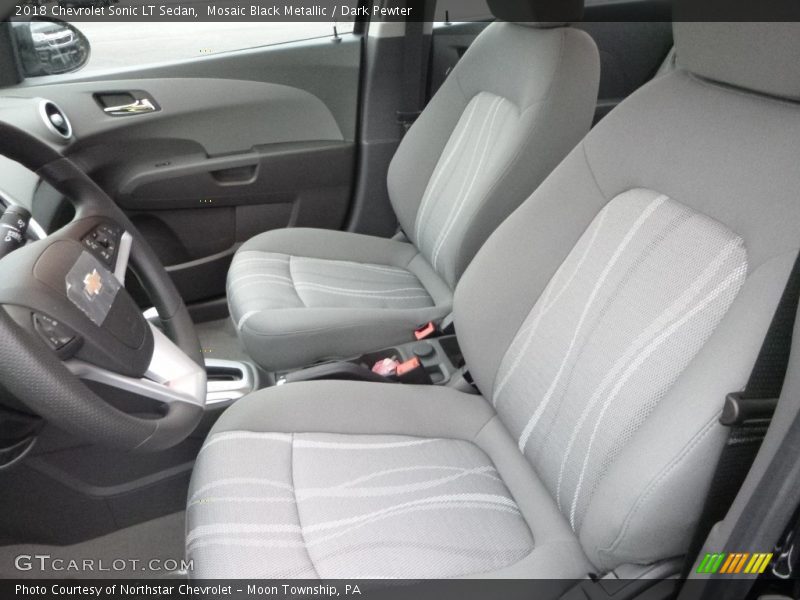 Mosaic Black Metallic / Dark Pewter 2018 Chevrolet Sonic LT Sedan